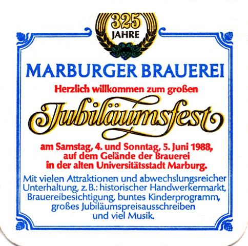 marburg mr-he marburger quad 3a (180-jubiläumsfest 1988) 